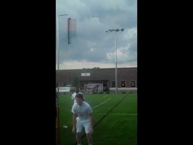 Nick DiCola (WR/DB), Vertical, Webletes.com Football Combine Camp