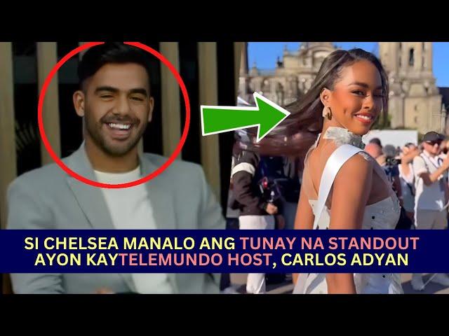 Si CHELSEA MANALO Daw Ang TUNAY NA STANDOUT Para Kay Telemundo Host, Carlos Adyan!