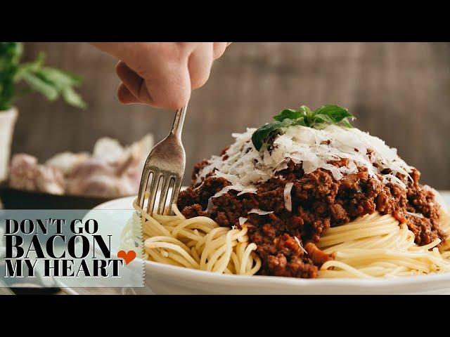 The BEST Spaghetti Bolognese