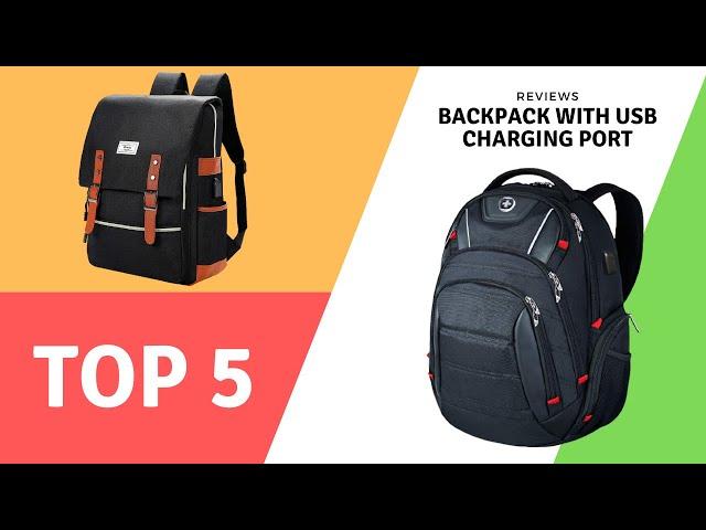 5 Best Backpack With USB Charging Port (Buying Guide)