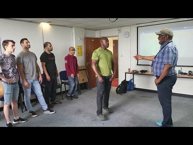 PHYSICAL INTERVENTION TECHNIQUES DELIVERED BY KEHINDE OSIBOTE IN LONDON.