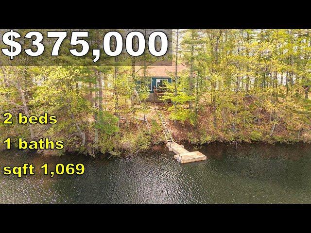 Charming Lakefront Cottage Tour | Homes for sale in Maine