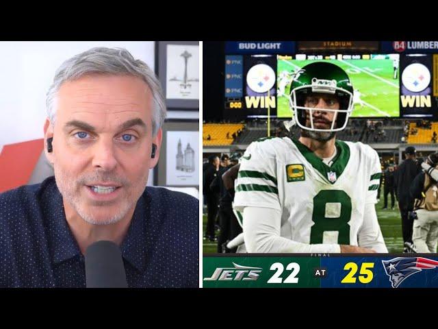 It's time for Aaron Rodgers to retire! - Colin on Jets falling to Patriots for 5th consecutive loss