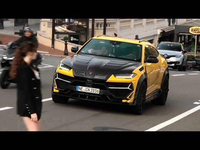 Breel Embolo driving his Lamborghini Urus Keyvany in Monaco!