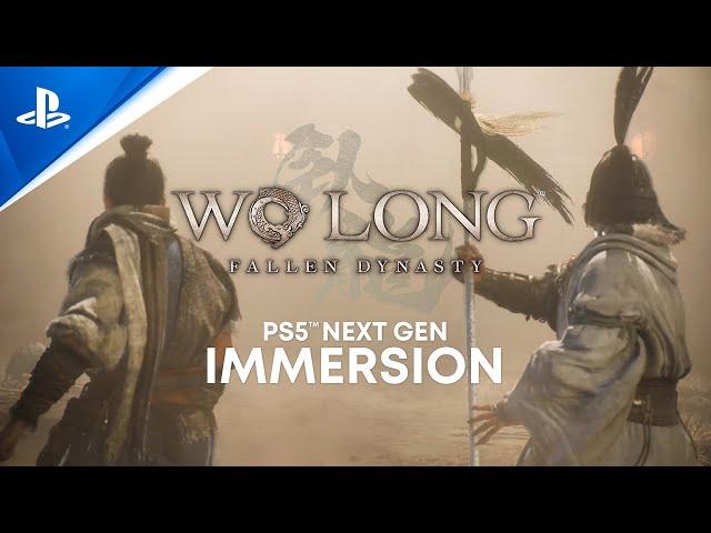 Wo Long: Fallen Dynasty - Next Gen Immersion Trailer | PS5 Games