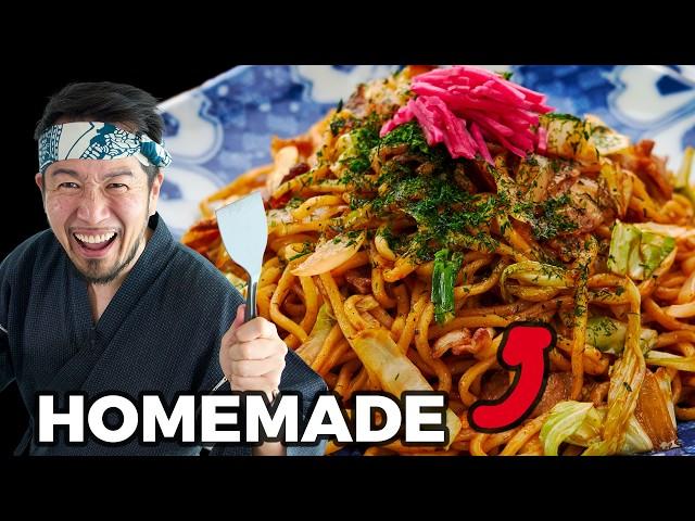 Authentic Yakisoba At Home (Japanese Fried Ramen)