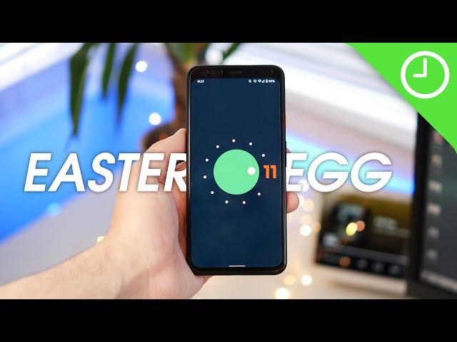 This is the Android 11 Easter Egg!