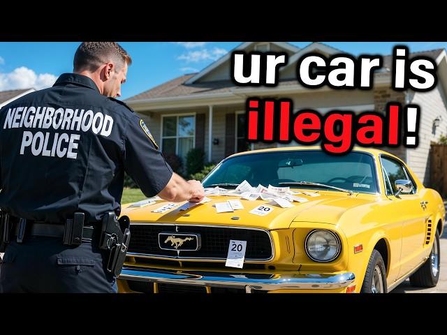 Fake “COP” Sent Me 20 Parking Tickets, Claims My Classic Car Is BANNED In The Neighborhood!