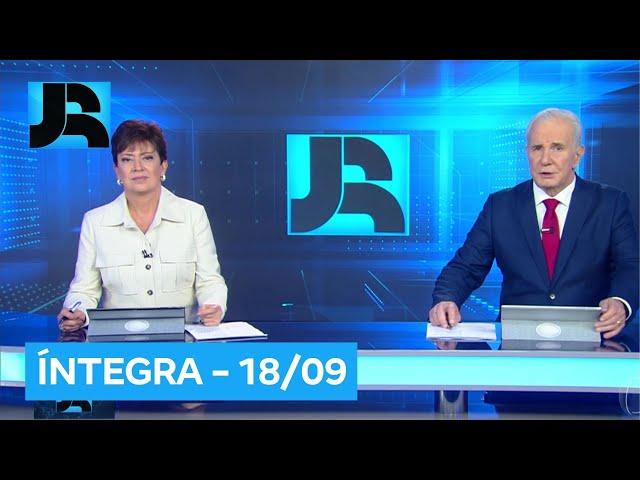 Assista à íntegra do Jornal da Record | 18/09/2024