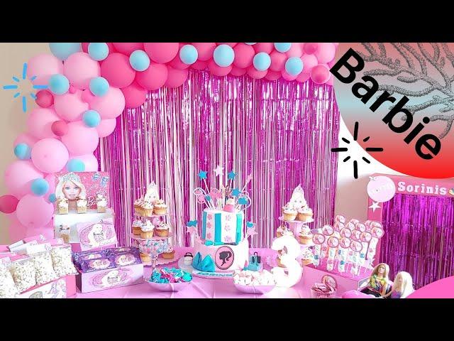 IDEAS PARA CUMPLEAÑOS DE BARBIE...