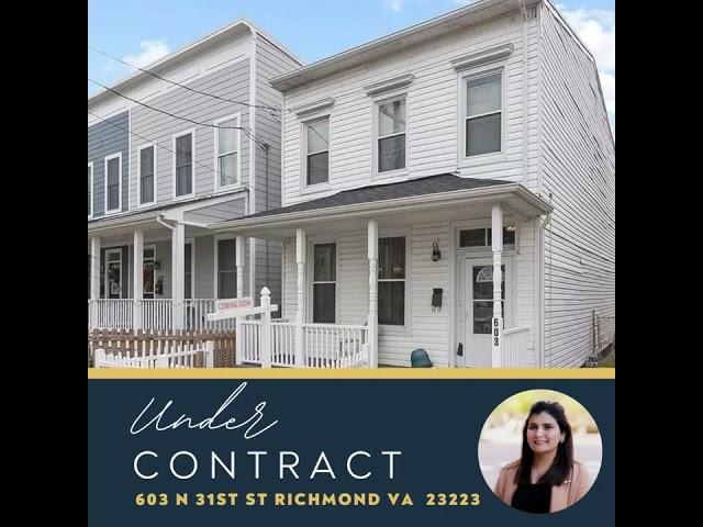 Under Contract | Realtor | Alina Asad | Richmond Virginia