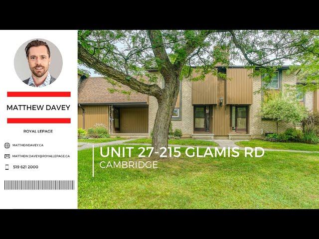 Cambridge Real Estate | 215 Glamis Rd | Matthew Davey