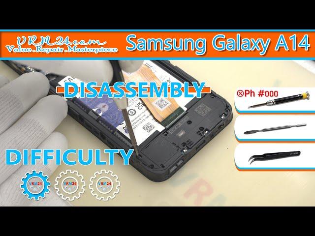 Samsung Galaxy A14 SM-A145 Take apart Disassembly in Detail