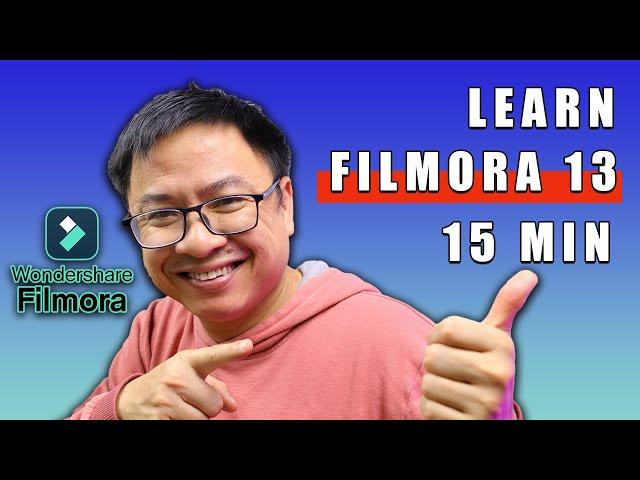 Filmora 13 Quick Start Guide for Beginners in 15 Minutes