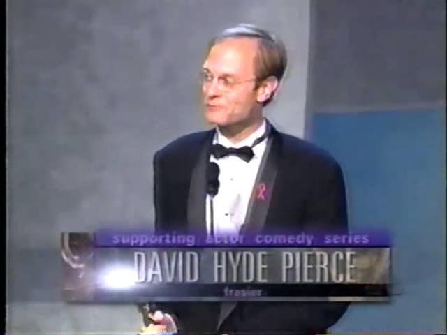 David Hyde Pierce wins 1998 Emmy Award for Supporting Actor in a Comedy Series