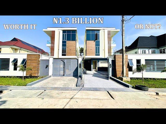 INSIDE THIS 1.3 BILLION NAIRA MEGA MANSION!!!