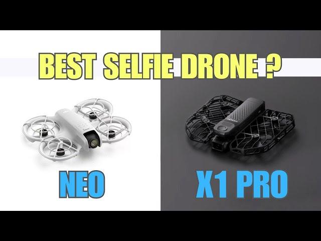 DJI NEO vs Hoverair X1 Pro: Which Selfie Drone Should You Buy in 2024?