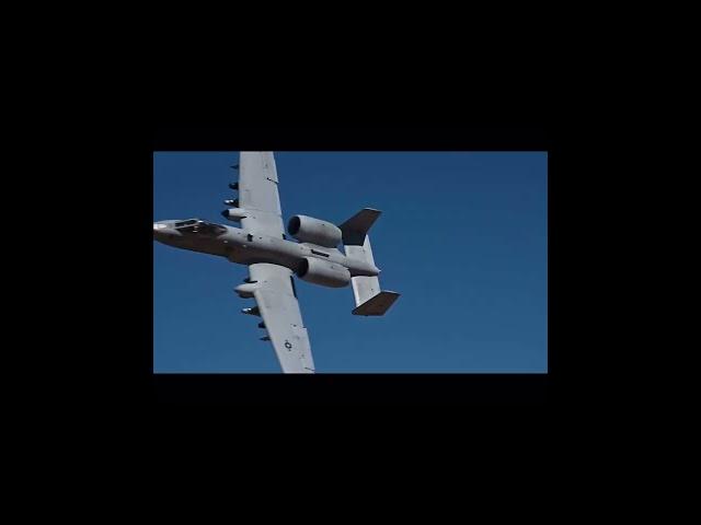 A-10 go BRRRRRRRT #a10warthog #jet