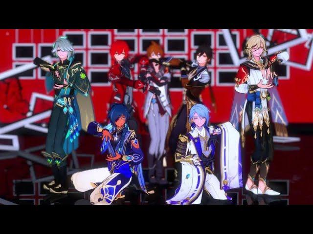 [MMD]Mind rolling the dice? Alhaitham/Diluc/Kaeya/Kaveh/Tartaglia/Zhongli DICE