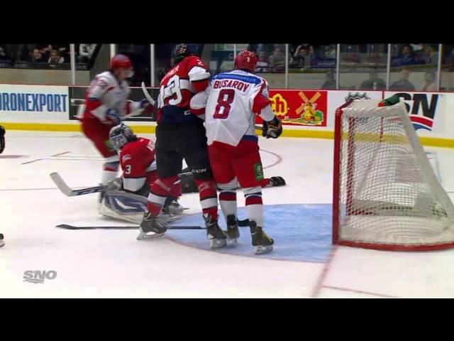 Eduard Gimatov Injury Knee on Knee with Daniel Walcott- Super Series (11/20/13)