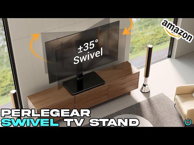 PerleGear Swivel TV Stand - Review and How to Assemble