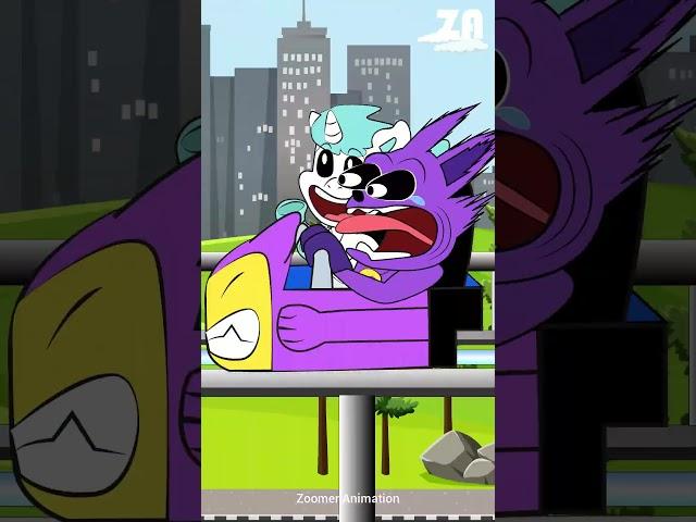 #Animation: CatNap's Roller Coaster Ride Smiling Critters POPPY PLAYTIME CHAPTER 3