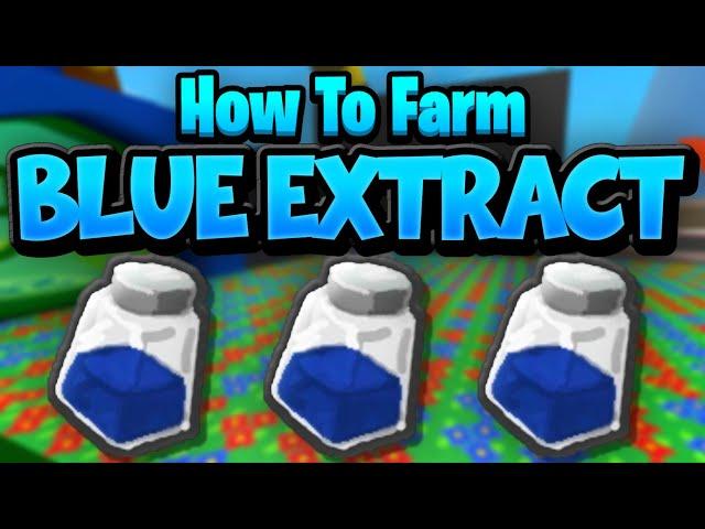 How to Get Blue Extract Fast! [25+ Per Day] - Bee Swarm Simulator