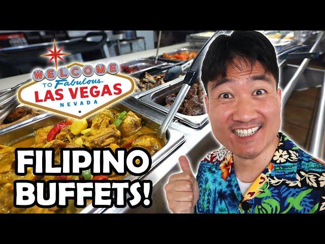 3 Must-Try FILIPINO BUFFETS ALL YOU CAN EAT around Las Vegas!