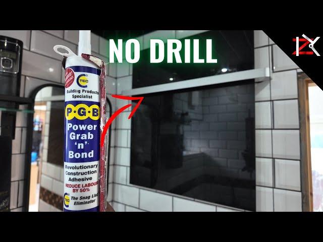 How To Stick Any Object - STRONGEST Adhesive For Wood Metal Ceramic Plastic  NO Drill Needed PGB