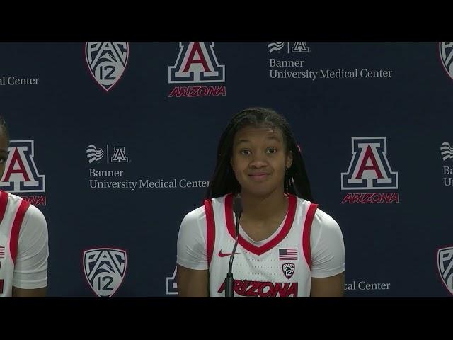 Arizona Women's Basketball Press Conference - Courtney Blakely & Skylar Jones