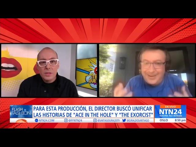 EVAN SPILIOTOPOULOS. "THE UNHOLY" - NTN24 CON ALFONSO DIAZ