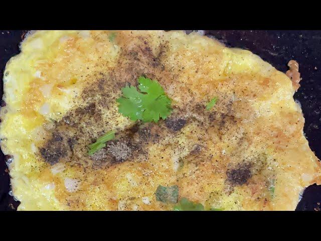 Healthy naatu kozhi egg omelette for beginners #easyrecipes#egg#bachelorrecipes#shorts