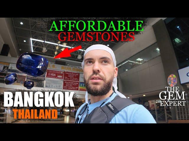 Affordable gemstones in bangkok thailand BIS building