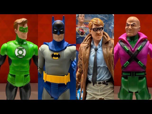 New McFarlane Toys Dc comics action figures more reveals displays toy fair