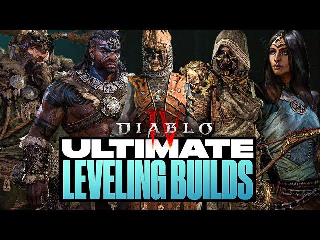 ULTIMATE LEVELING BUILDS - ALL CLASSES (Diablo 4 - Guide, UPDATE IN COMMENTS)