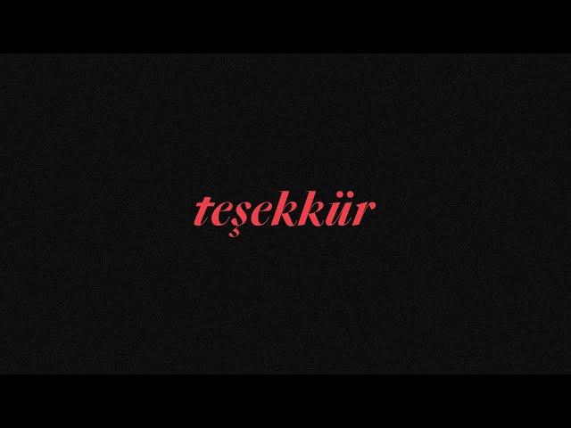 Batuhan Kordel - Teşekkür (Lyric Video)