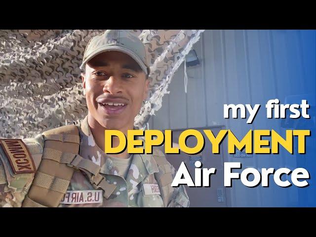 My First Air Force Deployment (Day in the Life)