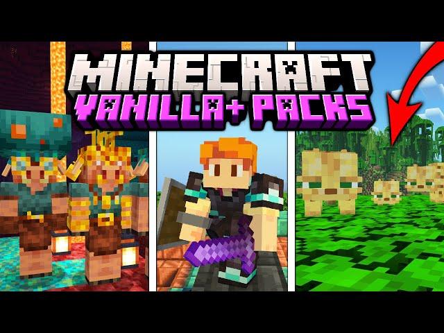 15+ Vanilla Plus Resource Packs For Minecraft in 2024!