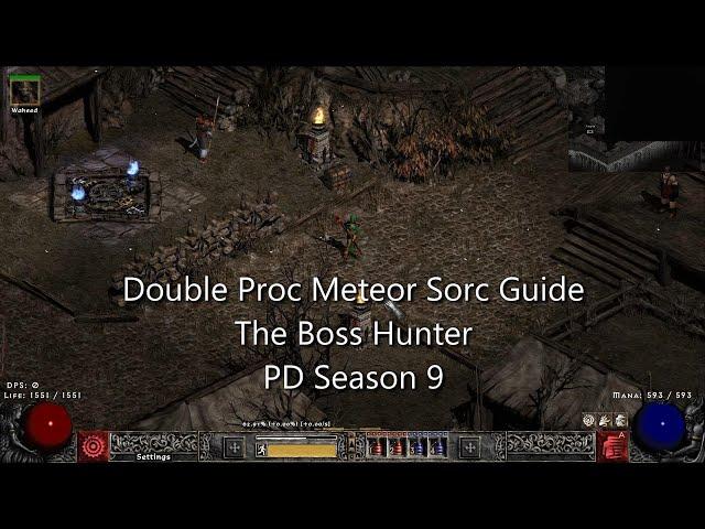 Double Proc Meteor Sorc Guide | Project Diablo 2 | Season 9