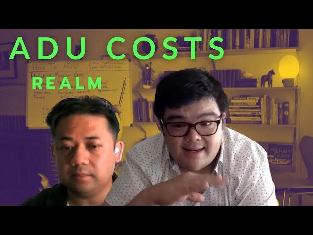 Estimate ADU costs and find designers/builders using Realm