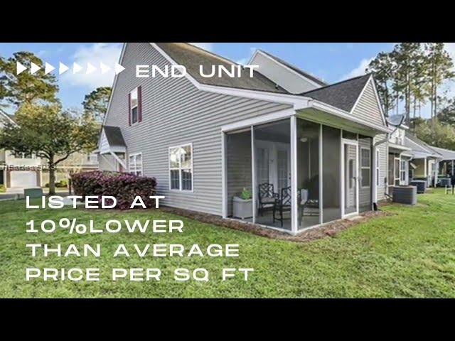 Townhouse For Sale - Bluffton South Carolina - Investment Opportunity