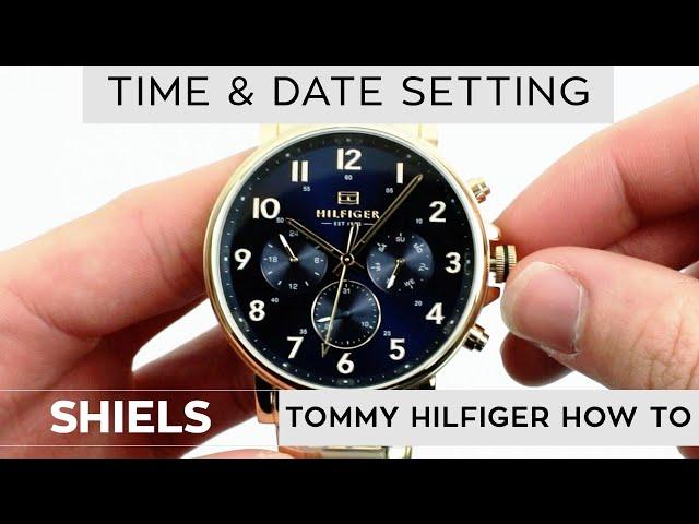 How To Change The Time On A Tommy Hilfiger Watch