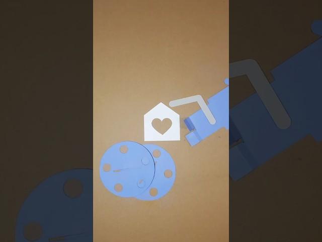 Handmade greeting card craft project for crafters: money holder gift card template #happycrafting