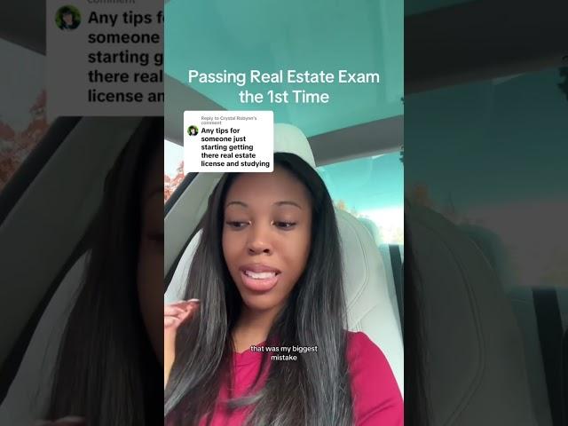 Tips to passing your real estate exam Part 1