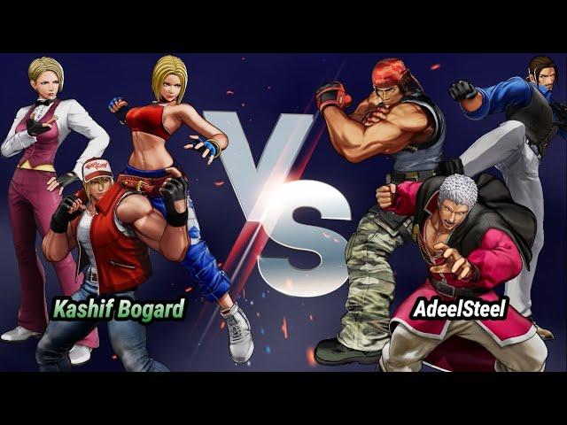 KOFXV Kashif Bogard  ️|Mary|Kingl|Terry vs AdeelSteel️|O-Yashiro|Ralf|Robert #kofxv #shatterdreams