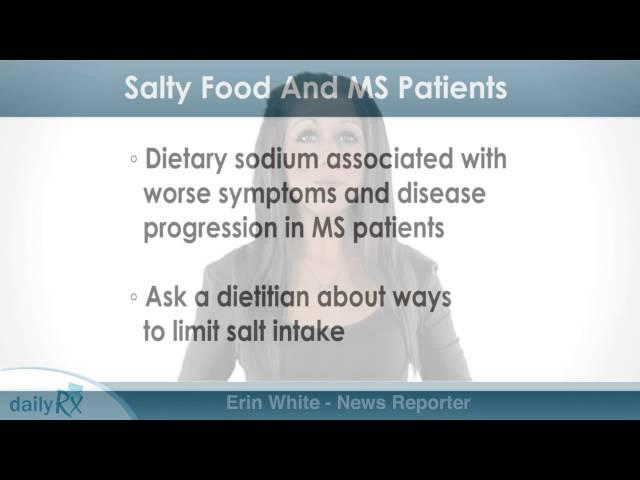 High-Salt Diets May Affect MS Patients