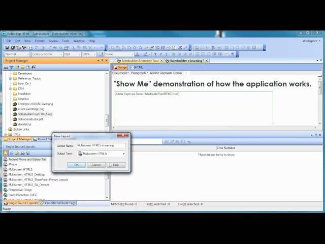 RoboHelp 10: Integration with Adobe Captivate 6