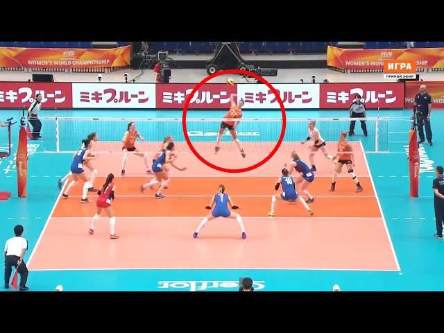 Top 28 สามเมตรกลาง Top 28 Volleyball Back Row Attacks