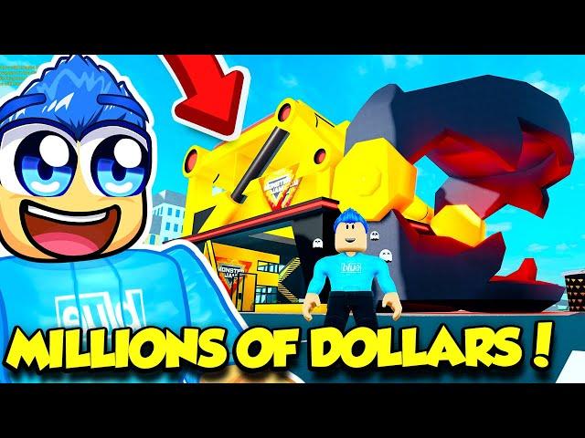 I GOT MILLIONS OF DOLLARS COMPLETING THE NEW MONSTER JAM TYCOON BUILDING IN CAR DEALERSHIP TYCOON!