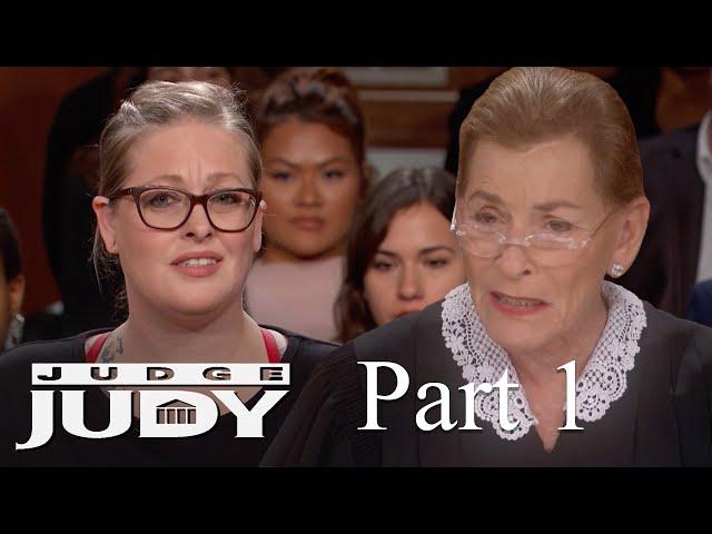 Judge Judy Gets Tough on Defendant | Part 1